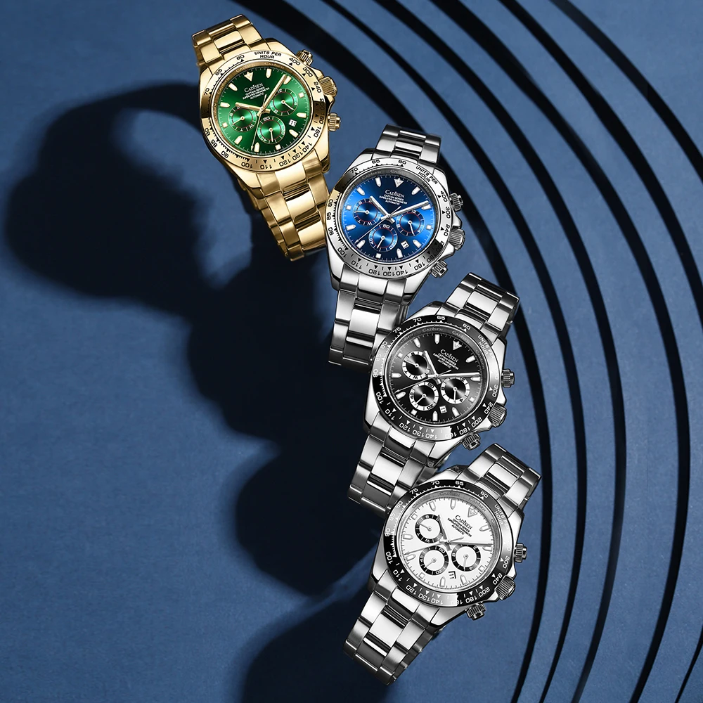 CADISEN Automatic Sapphire Luxury Mechanical Watch