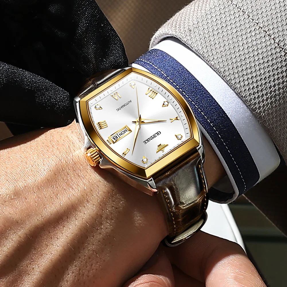 OUPINKE Design Tonneau Watches