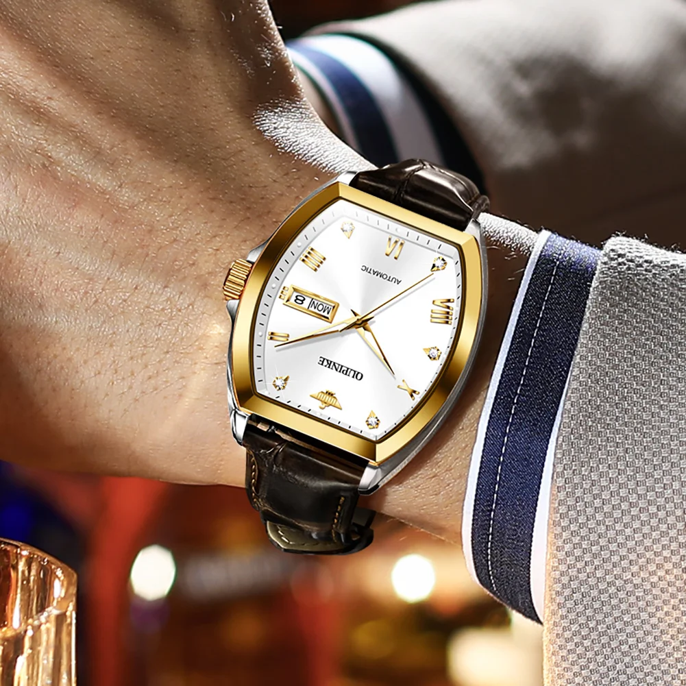 OUPINKE Design Tonneau Watches
