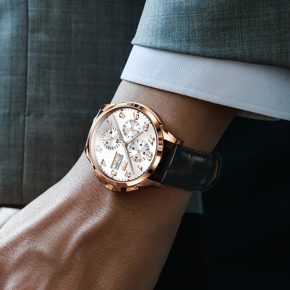JSDUN 8914 Luxury Automatic Self Winding Watch