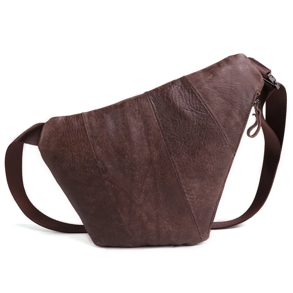 Genuine Leather Messenger Sling Bag