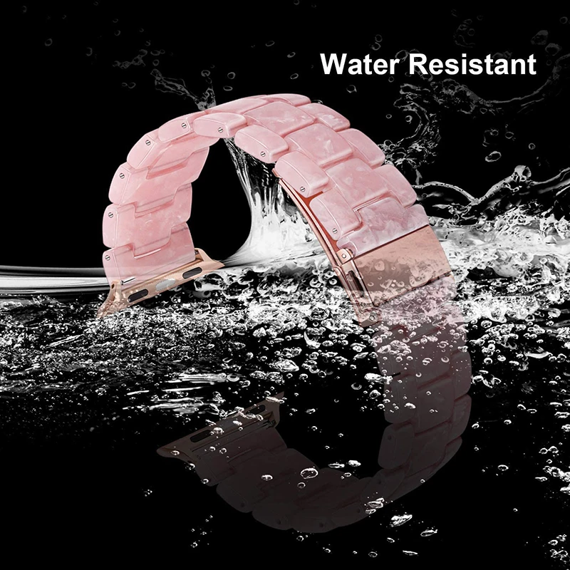 Fashion Resin iWatch Band for Apple Watch 6 5 Band 44mm