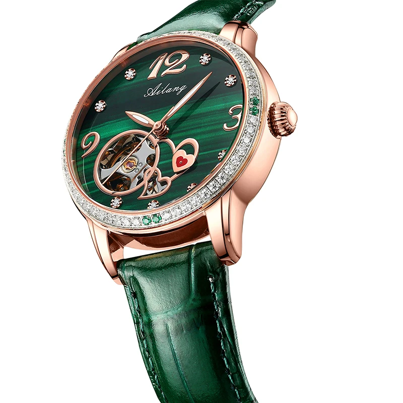 Women's Diamond Skeleton Automatic Mechanical Watch
