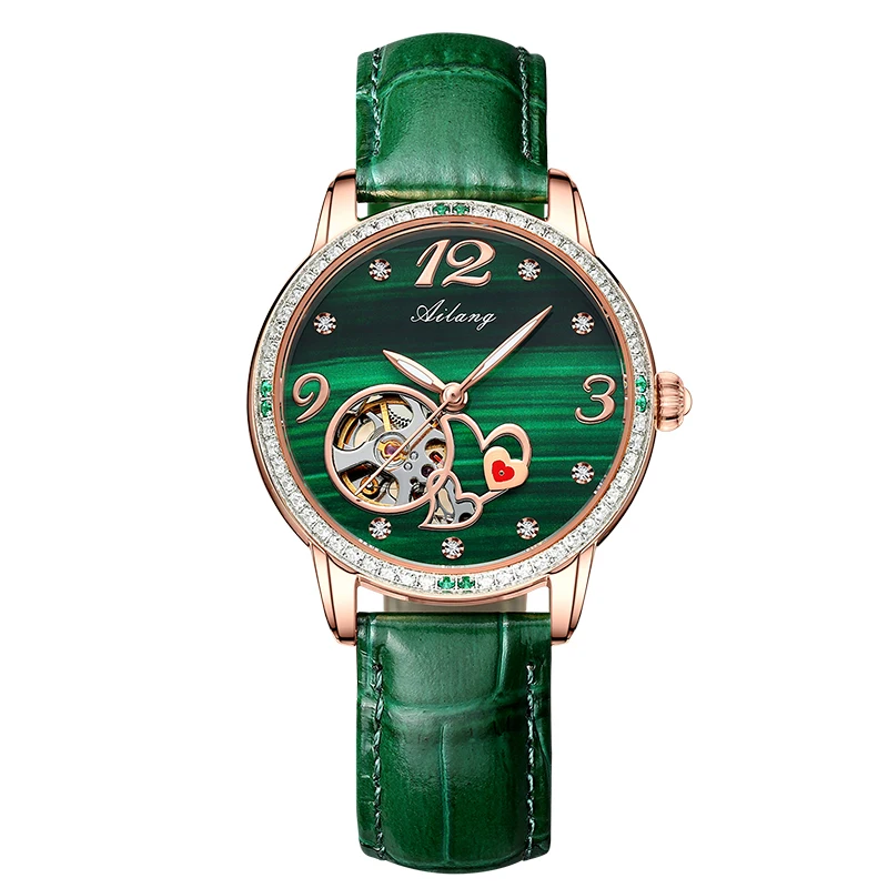 Women's Diamond Skeleton Automatic Mechanical Watch