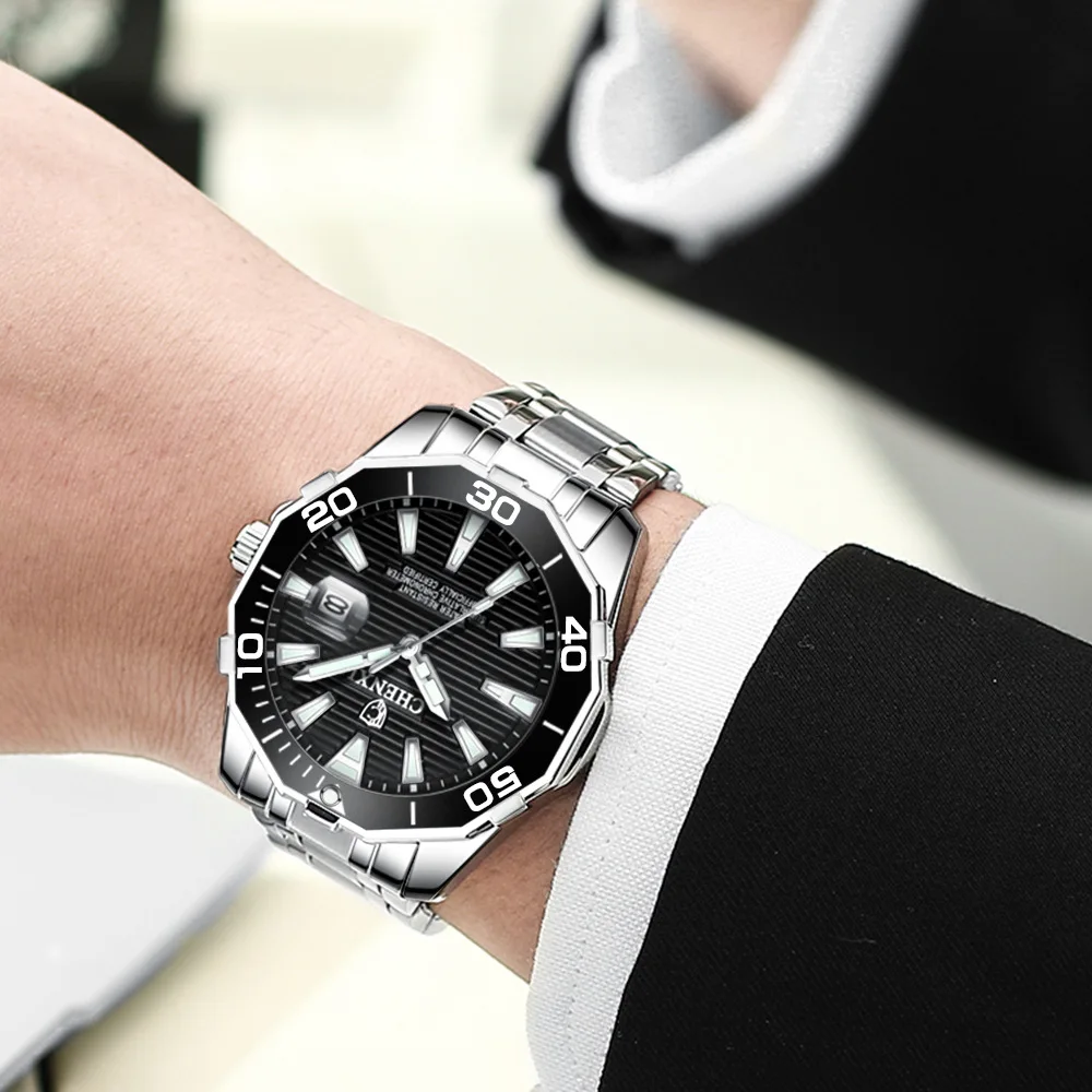 Stainless Steel Luxury CHENXI Watch