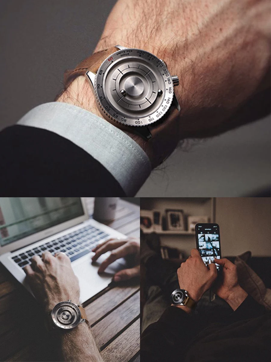 Magnetic Ball Watches Unique Stylish and Luxurious
