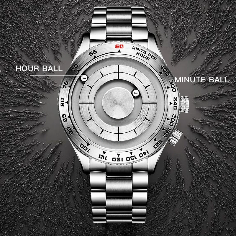 Magnetic Ball Watches Unique Stylish and Luxurious