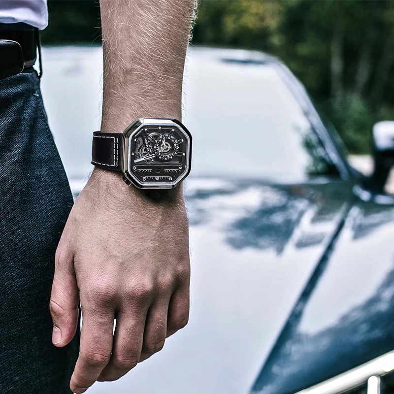 Agelocer Mechanical Mens Watch Top Brand