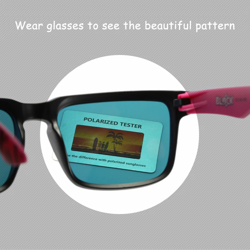 HELM Men's Classic Square Unisex Polarized Sunglasses
