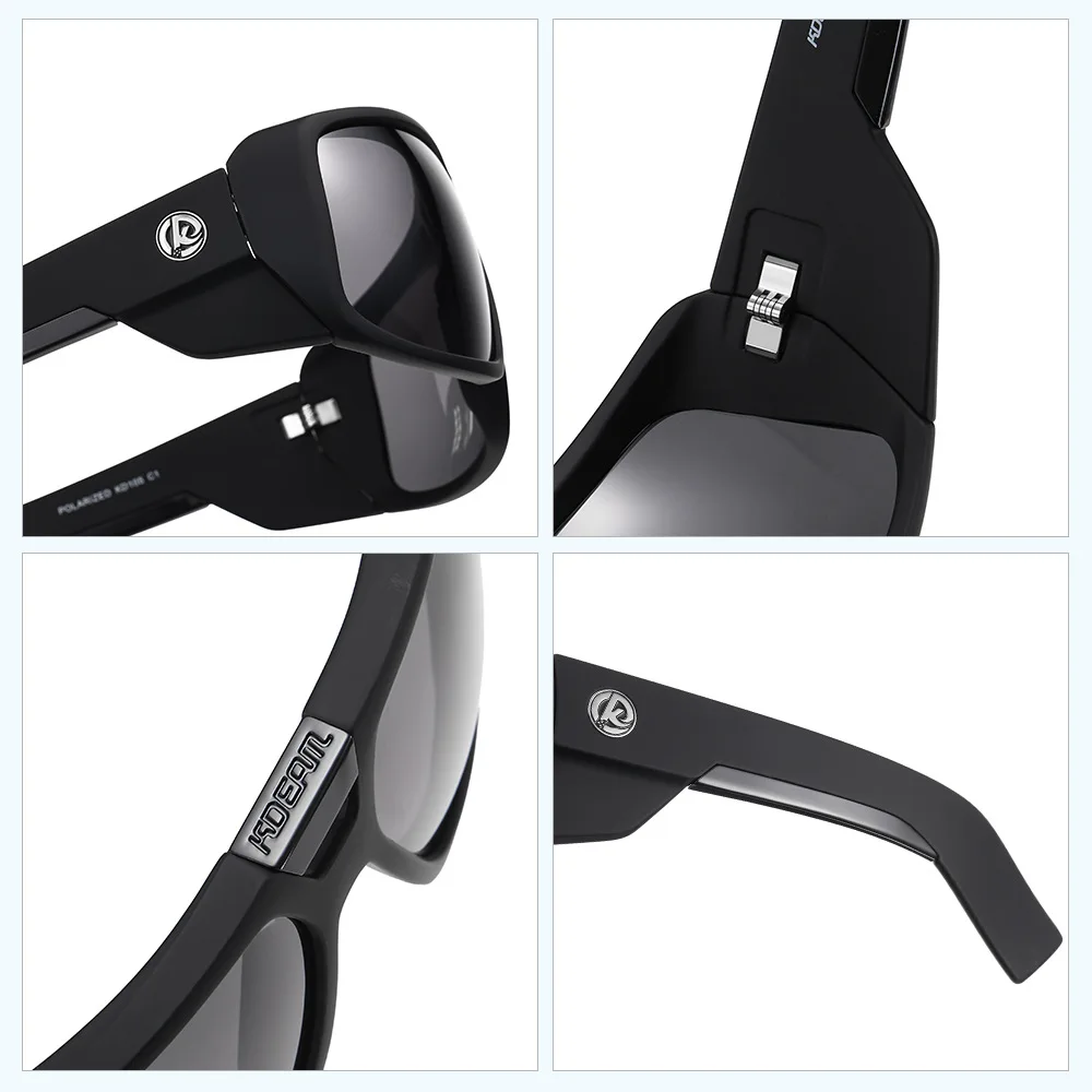 Spy Helm Block Polarized Sunglasses for Men and Women