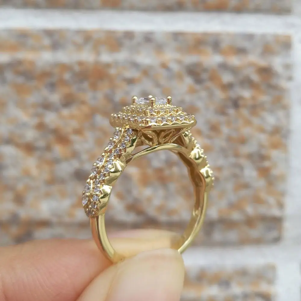Yellow Gold Color Wedding Rings for Women