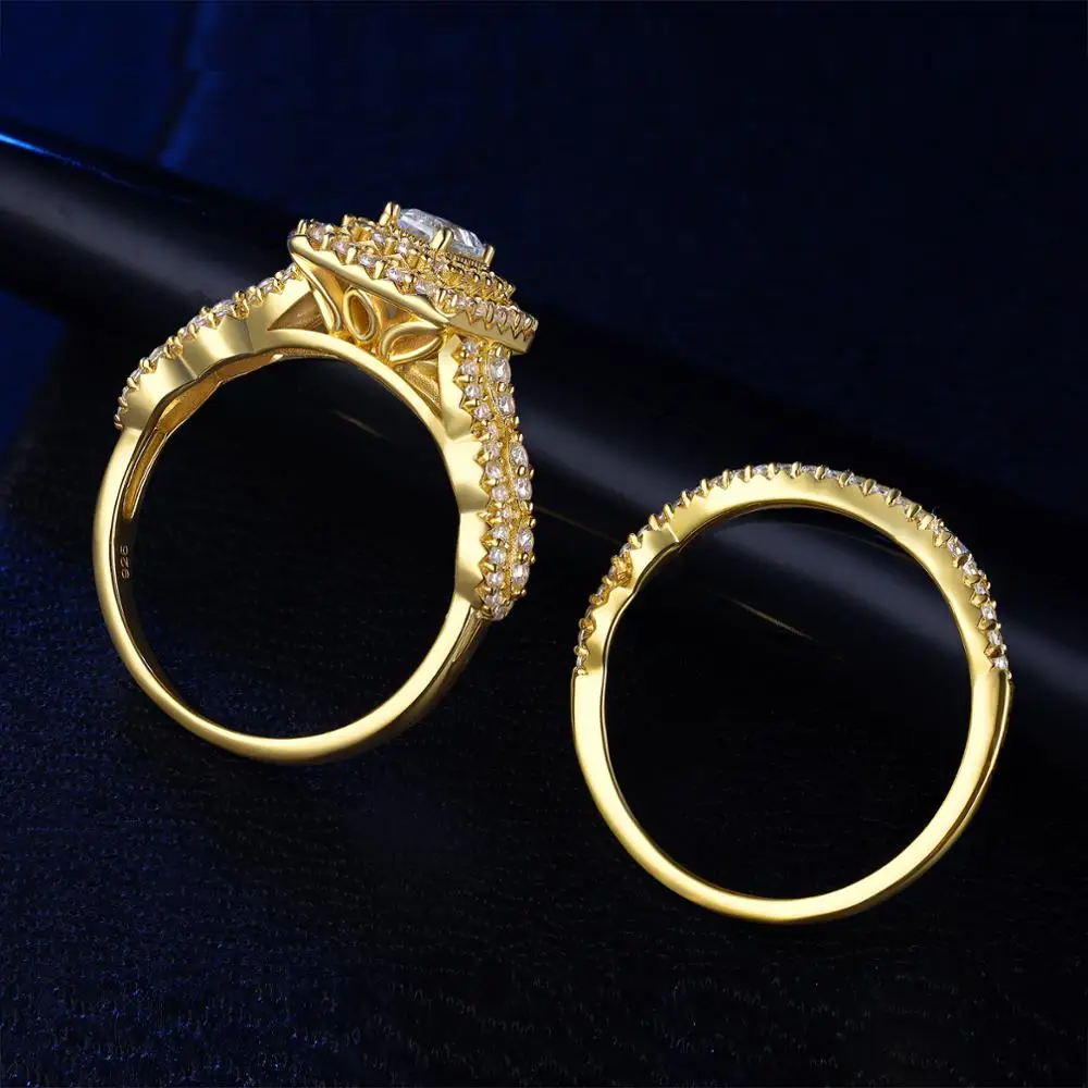 Yellow Gold Color Wedding Rings for Women