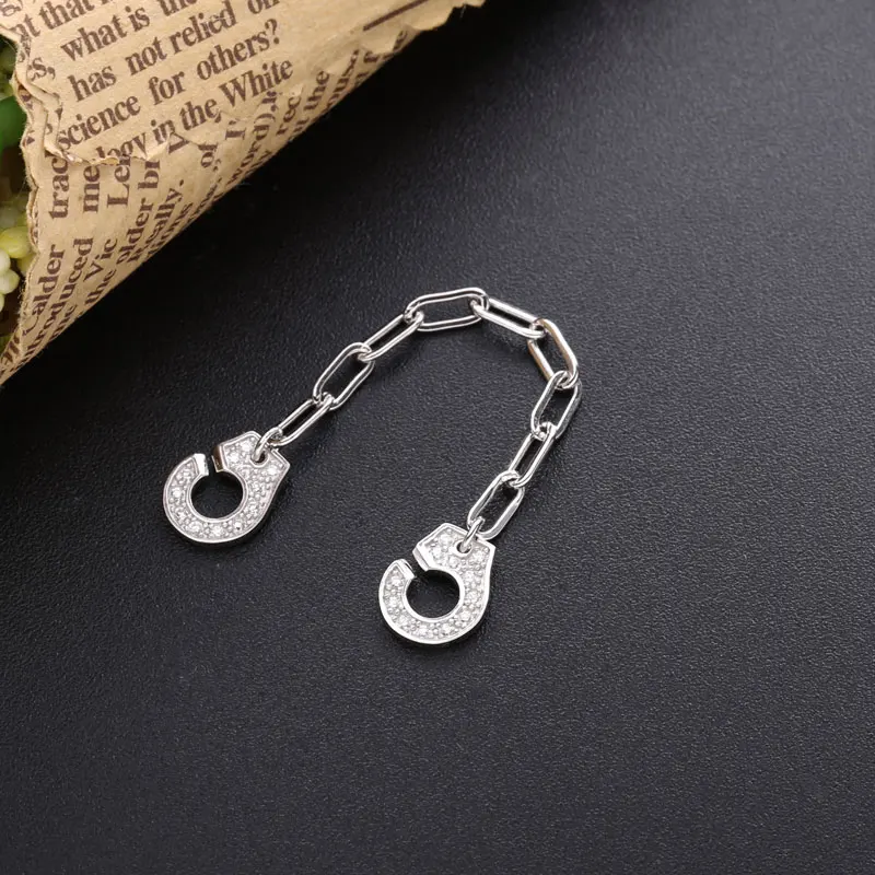 Fashion 925 Sterling Silver Handcuff Ring