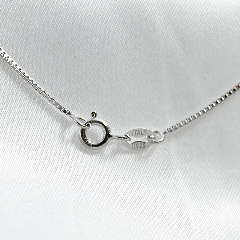 1 Carat Real Moissanite Pendant Necklace For Women