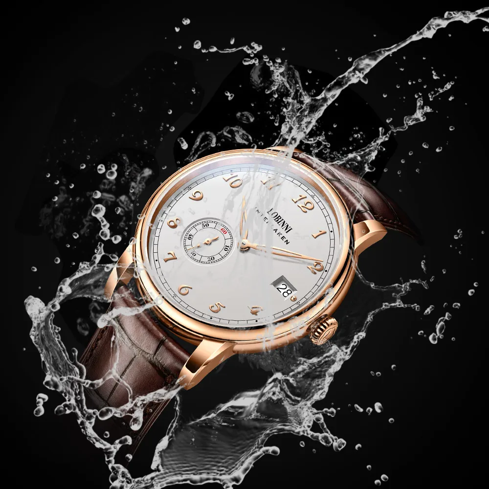 LOBINNI 2022 Micro-Rotor Ultra Thin Watches