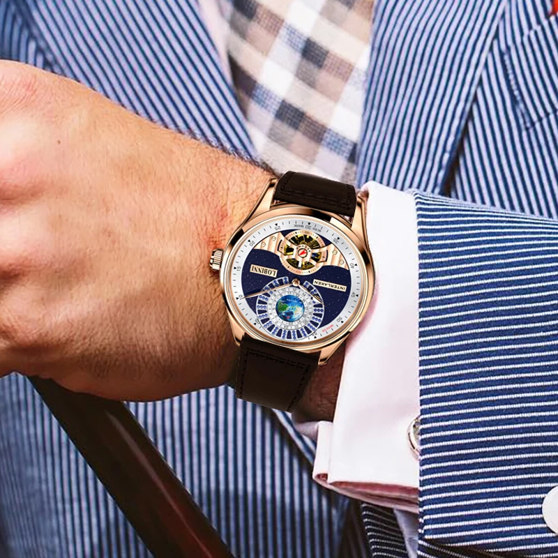 Tourbillon Classic Luxury Men's Automatic Watch