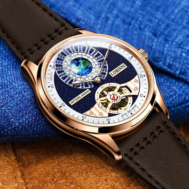 Tourbillon Classic Luxury Men's Automatic Watch