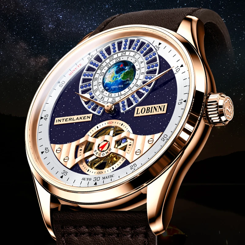 Tourbillon Classic Luxury Men's Automatic Watch