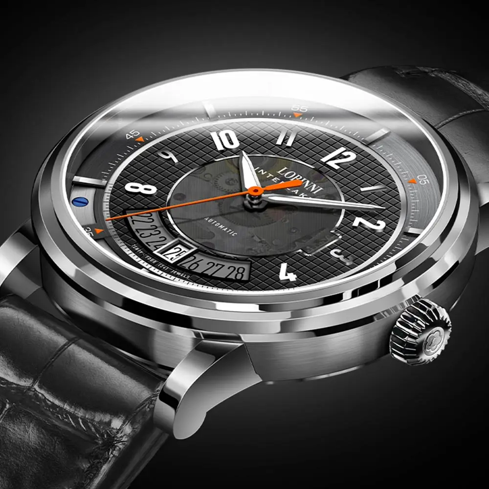 Fashion LOBINNI MIYOTA Men's Mechanical Watch