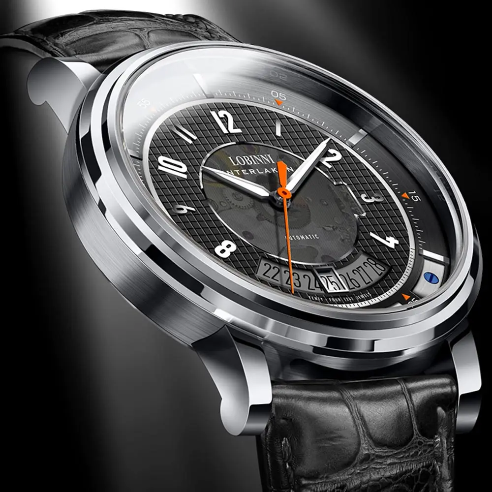 Fashion LOBINNI MIYOTA Men's Mechanical Watch