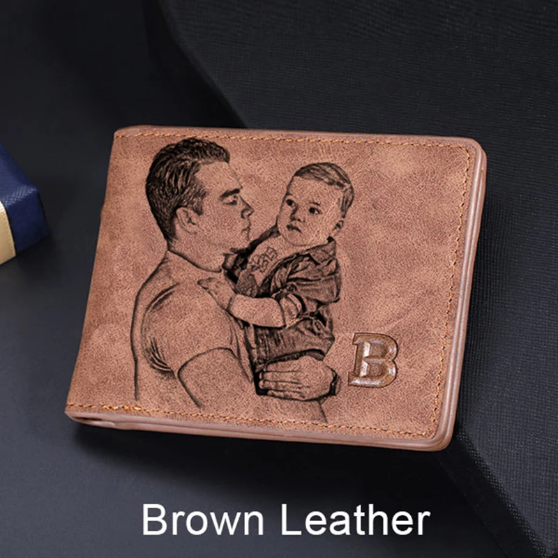 Custom Engraved Photo Wallet