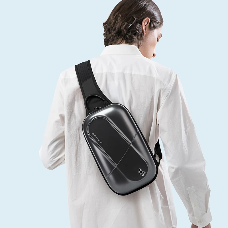 Unique Design Waterproof Hard Case Sling Bag
