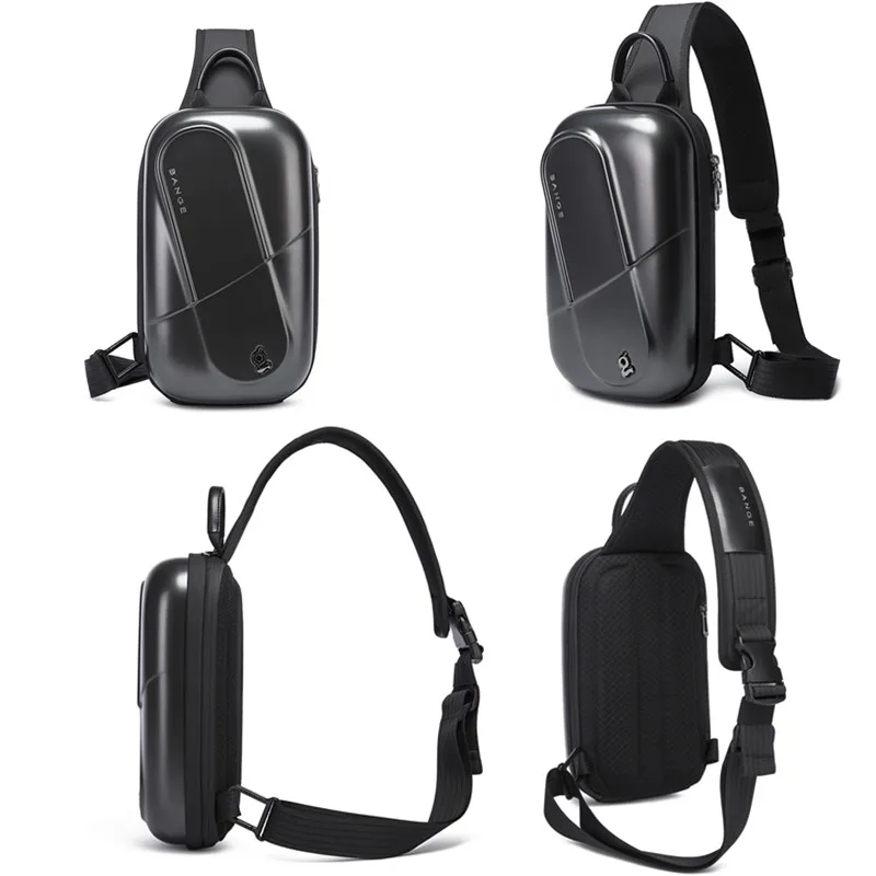 Unique Design Waterproof Hard Case Sling Bag