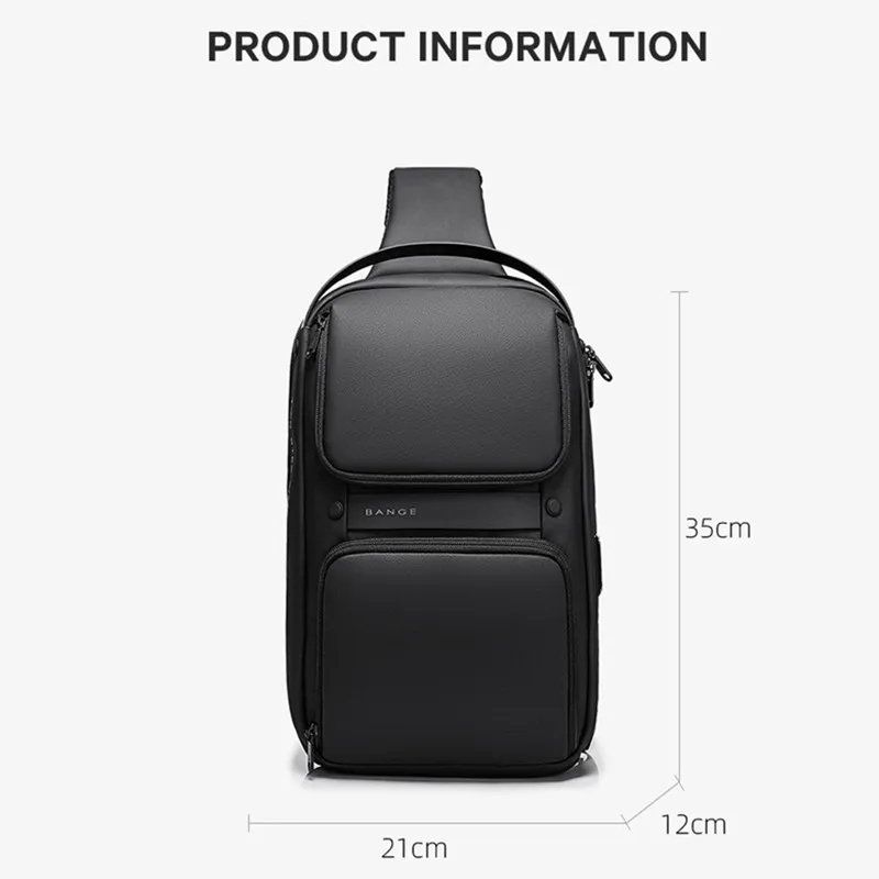 Big Capacity Multifunction Oxford Crossbody Sling Bag
