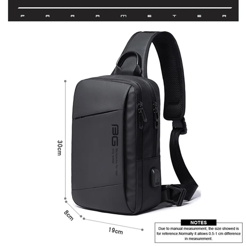 Fashion Travel Waterproof Chest Sling Bag