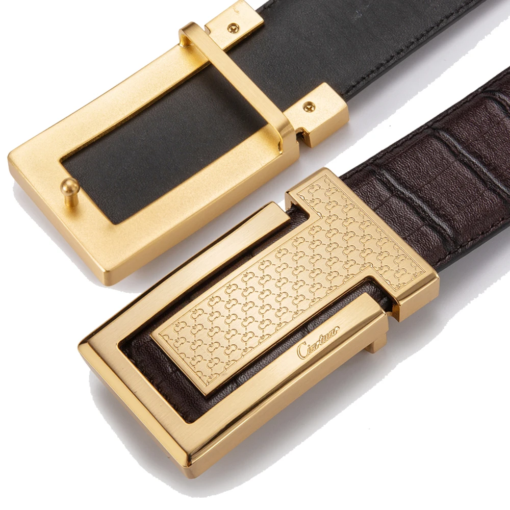 Men's Genuine Leather Dress Belt