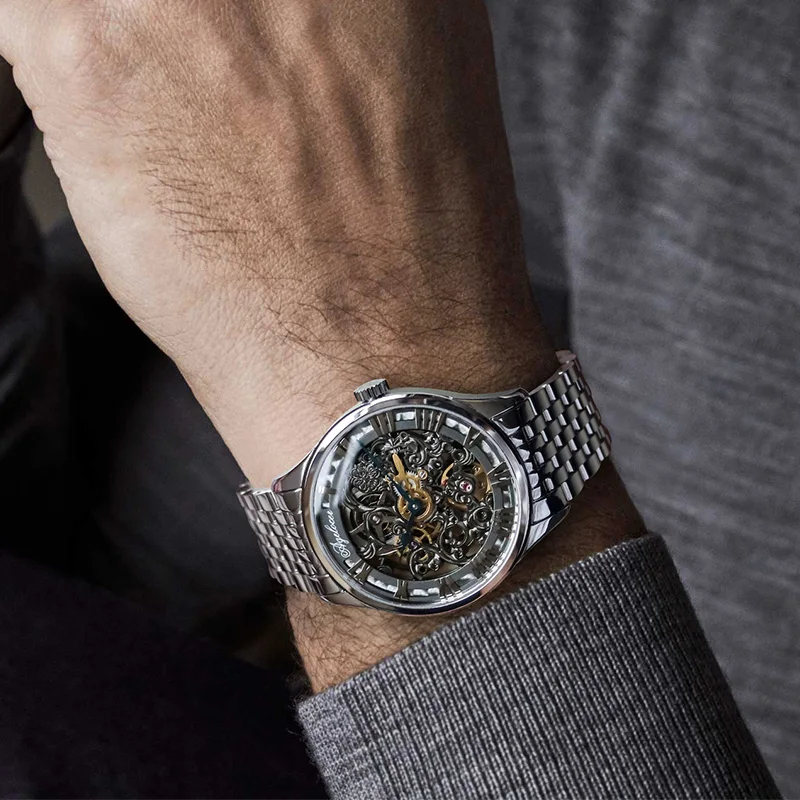 AGELOCER Luxury Self-wind Sapphire Skeleton Watch