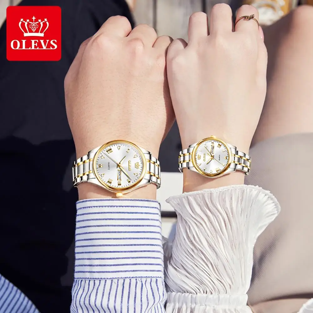 Couple Watches Fashion Lover's Classic Watch Gifts
