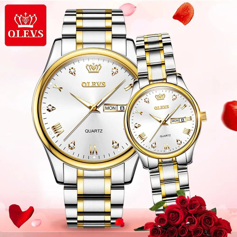 Couple Watches Fashion Lover's Classic Watch Gifts