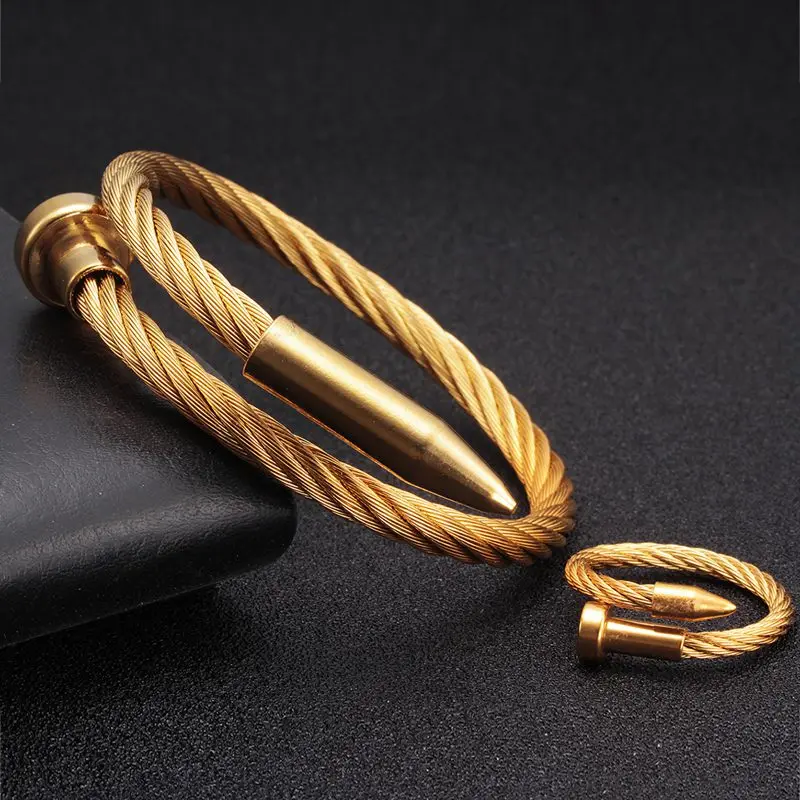Women Men Twisted Cable Adjustable Cuff Bangle Bracelet