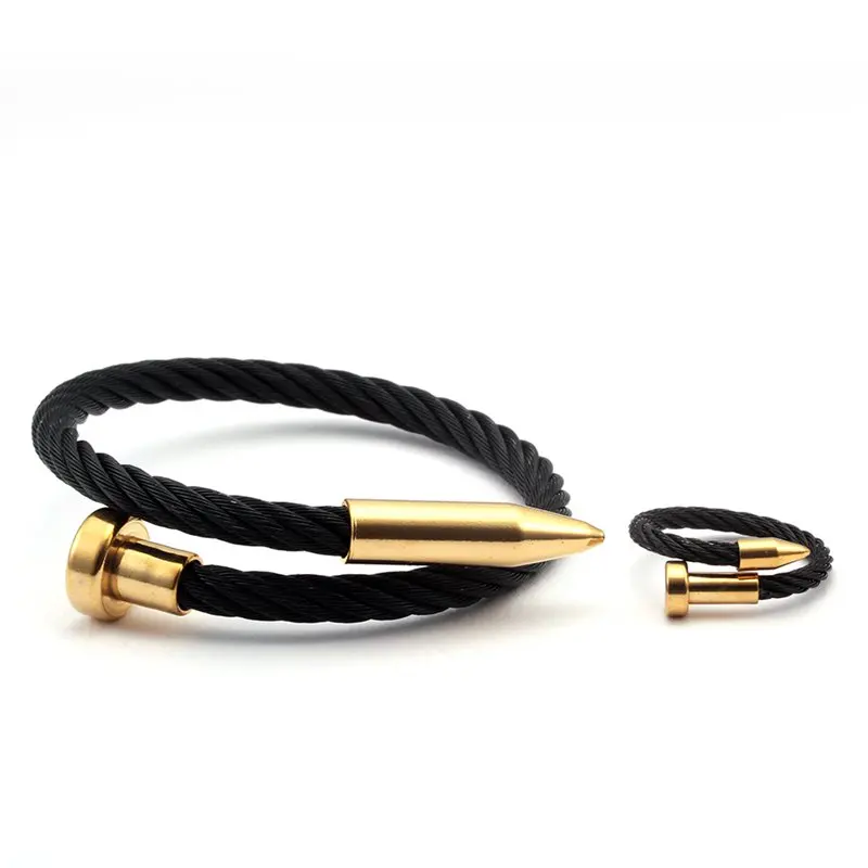 Women Men Twisted Cable Adjustable Cuff Bangle Bracelet
