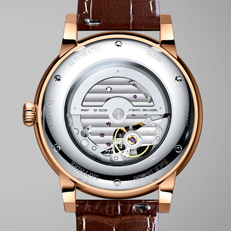 2022 Men's Retro Business Automatic Lobinni Watches