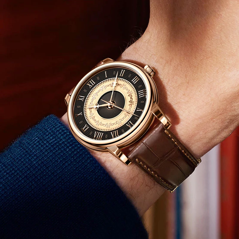 2022 Men's Retro Business Automatic Lobinni Watches