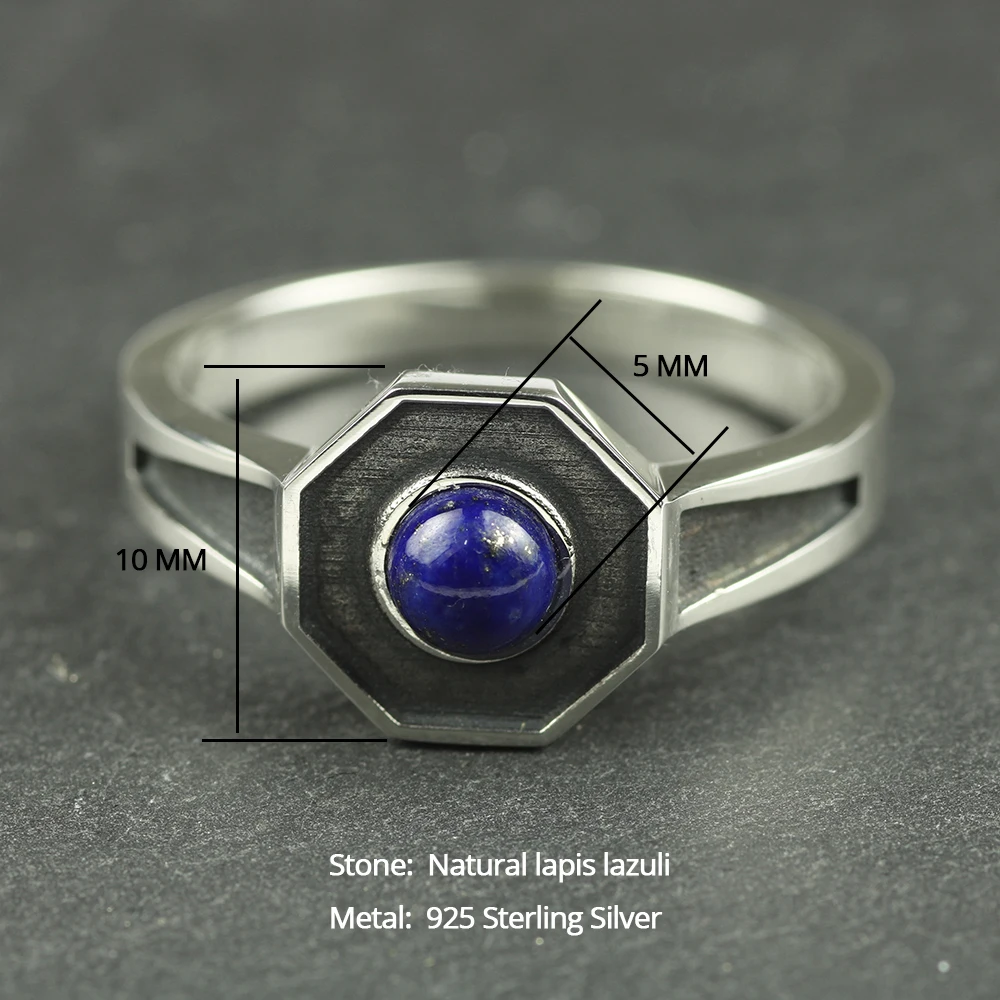 Daylight Ring Handmade Sterling Silver Vampire Diaries Jewelry