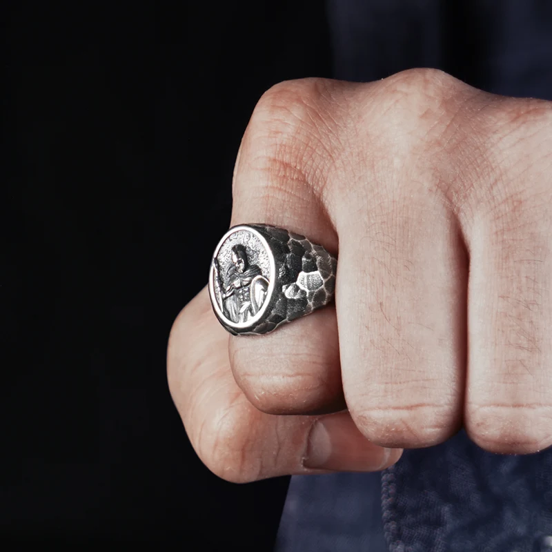 Spartan Ring 925 Sterling Silver