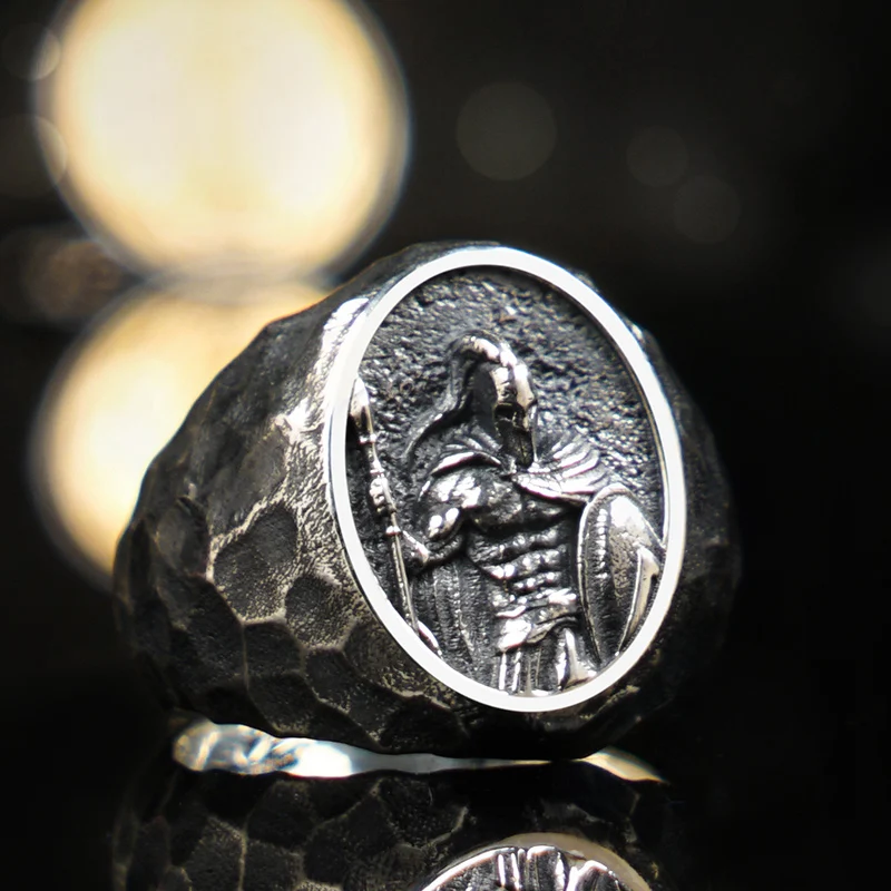 Spartan Ring 925 Sterling Silver