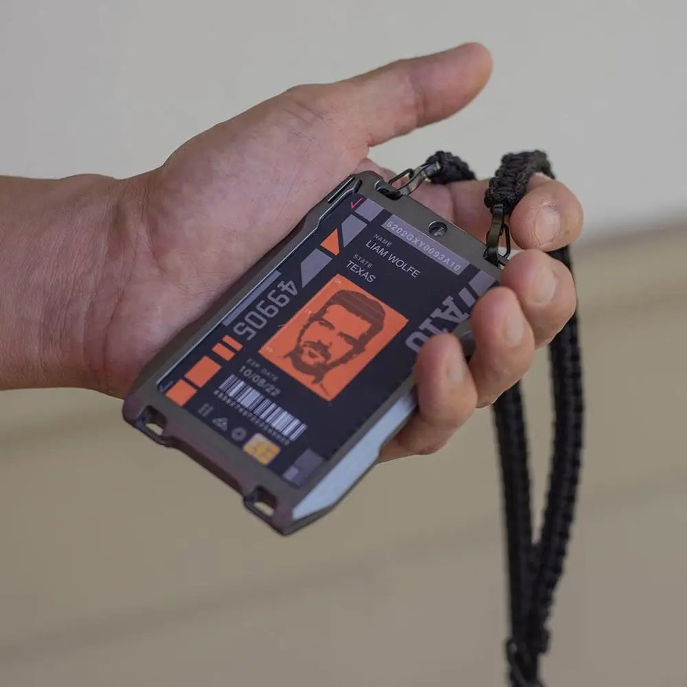 Unique Metal RFID Cardholder Wallet
