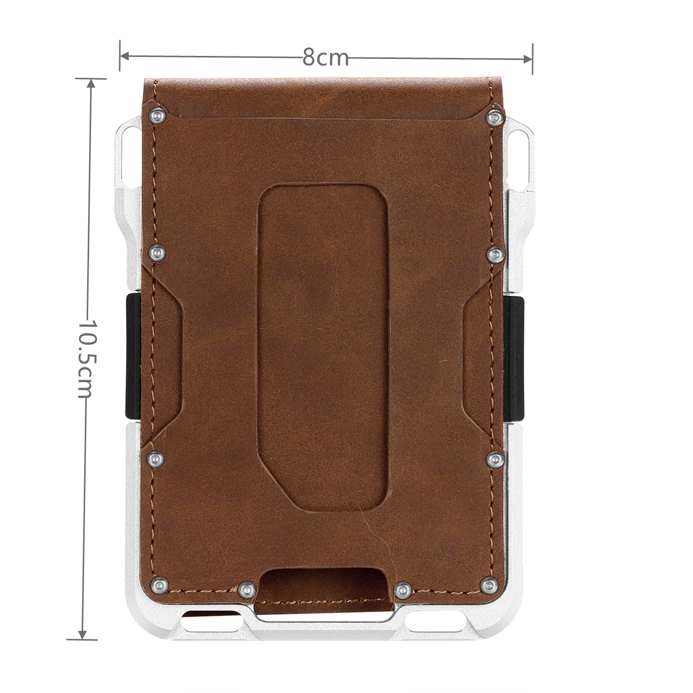 RFID Blocking Metal Tactical Minimalist Wallet for Men
