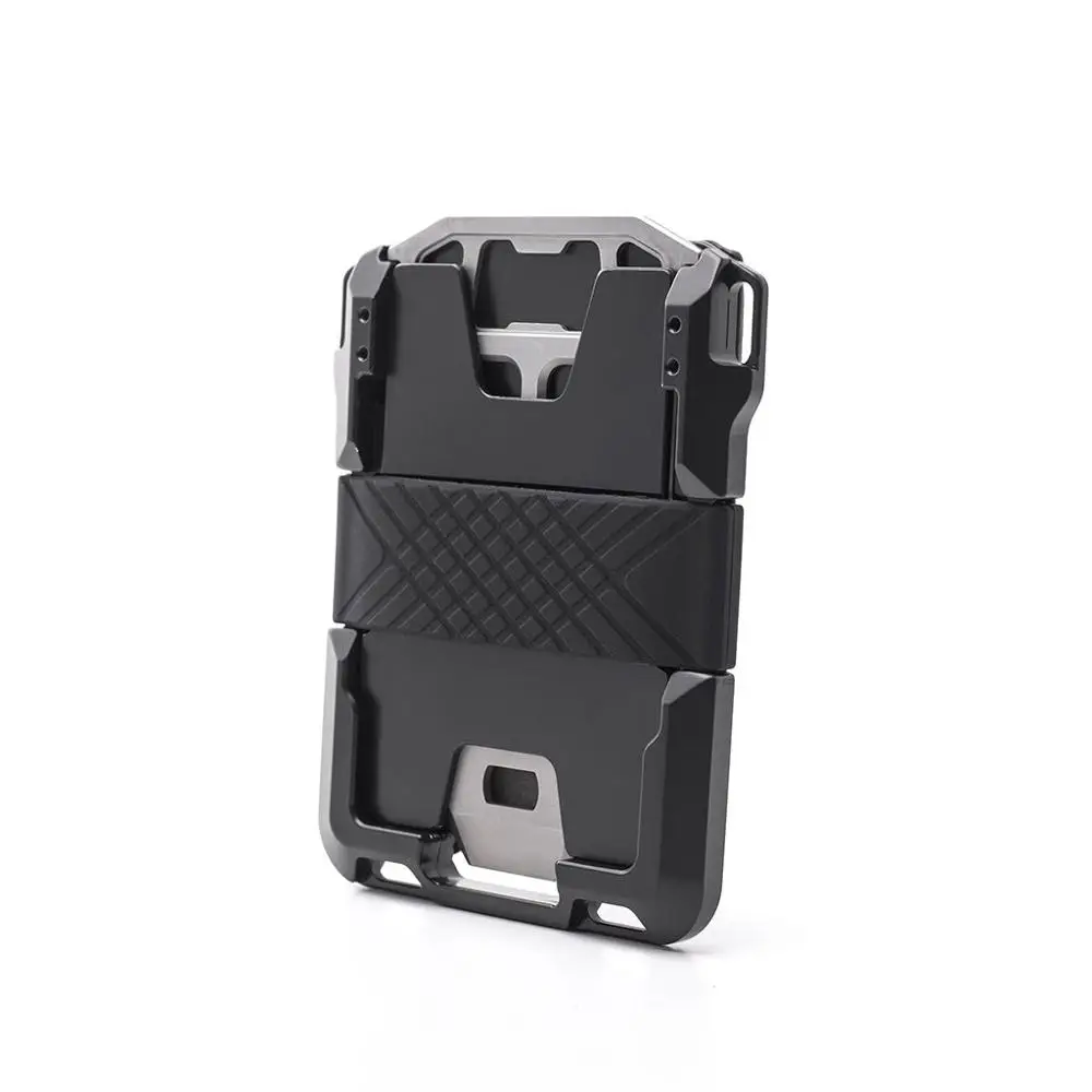 Aluminum Wallet Credit Card Holder With RFID Blocking