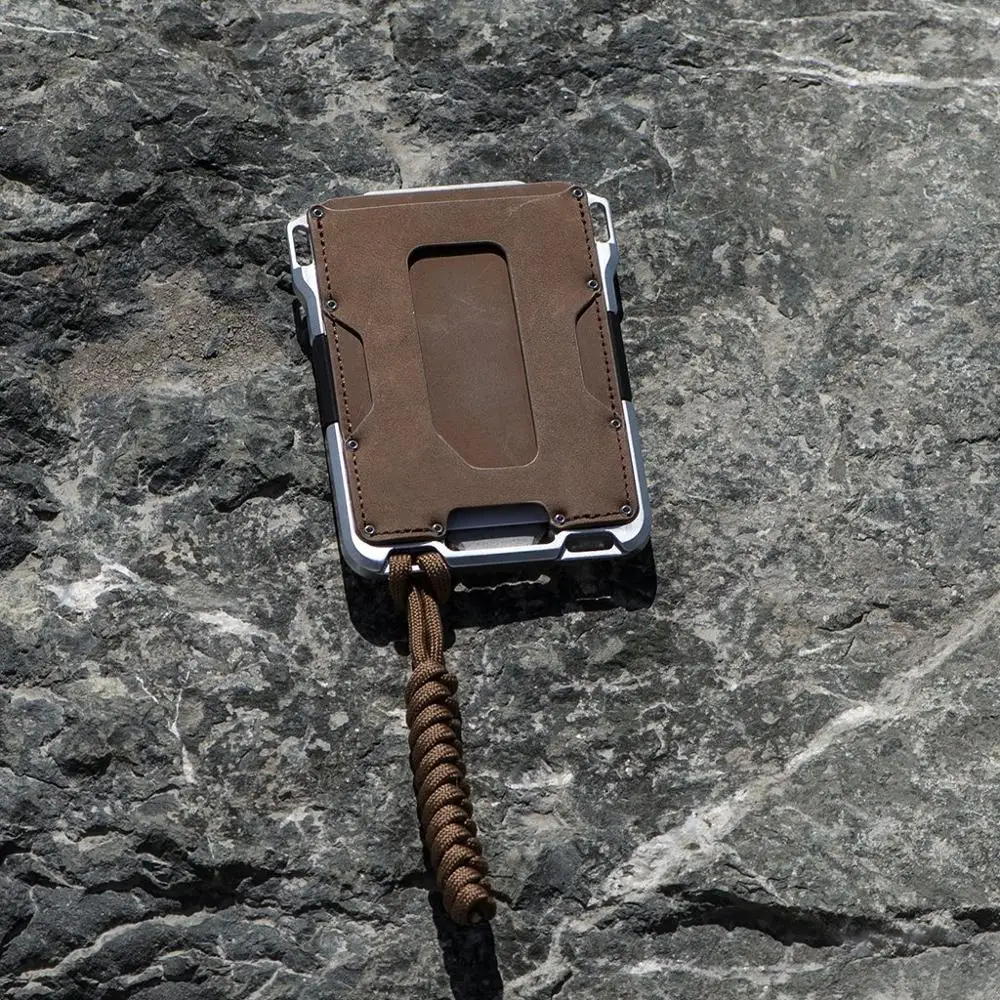 Aluminum Wallet Credit Card Holder With RFID Blocking