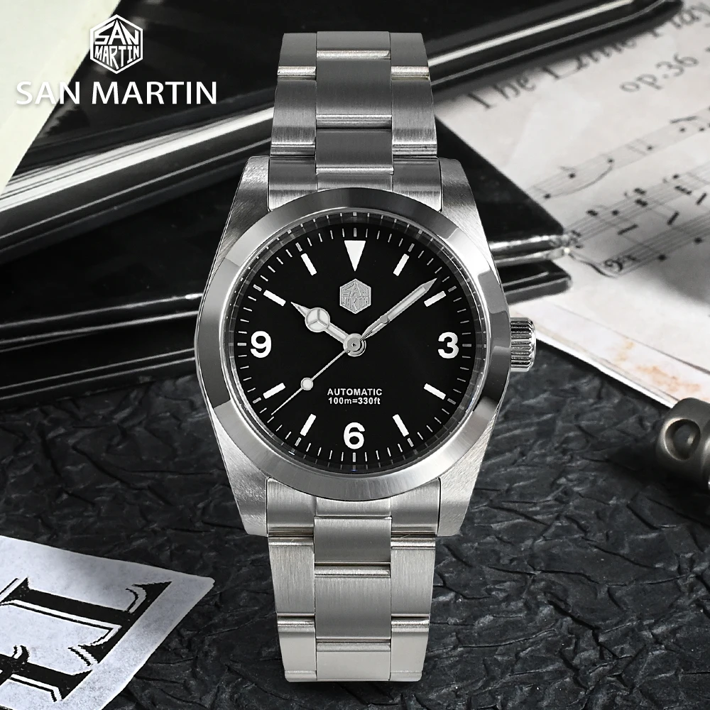 San Martin PT5000 Mens Luxury Vintage Watches