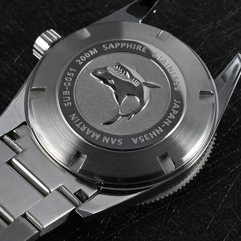 San Martin SN051-G Seamaster Mens Diver Watch