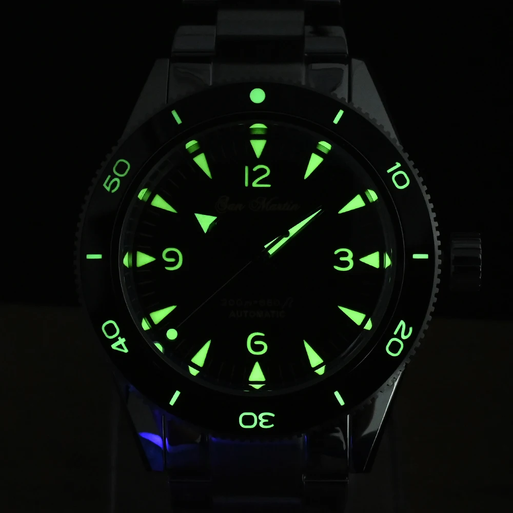 San Martin SN051-G Seamaster Mens Diver Watch