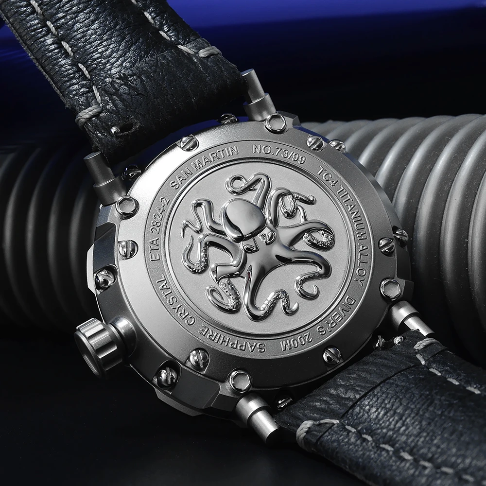 Limited Edition San Martin Dive Watch Titanium Case