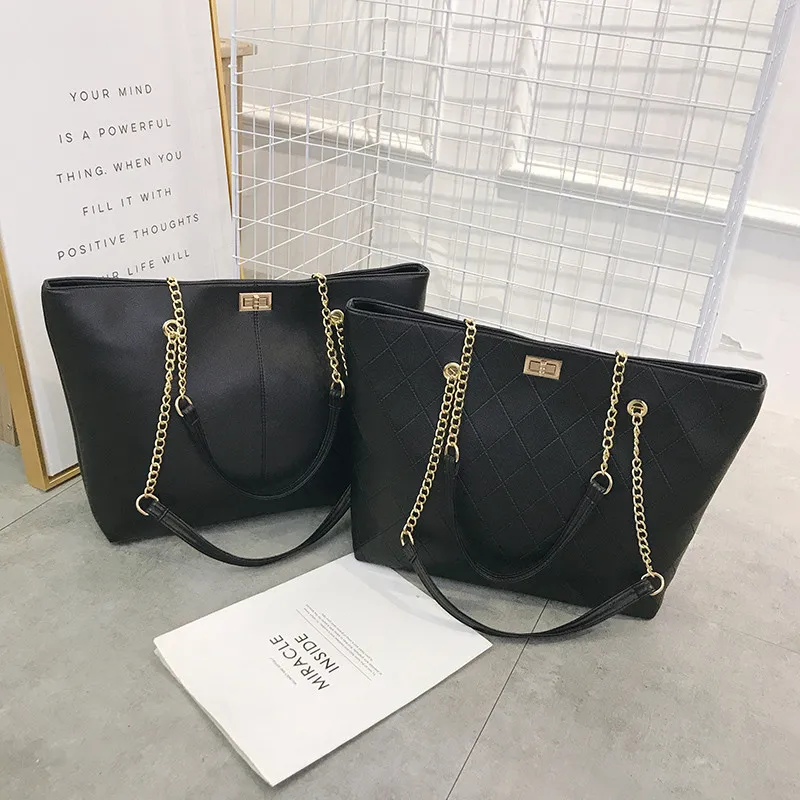 Womens Tote Shoulder Bag PU Leather Big Capacity