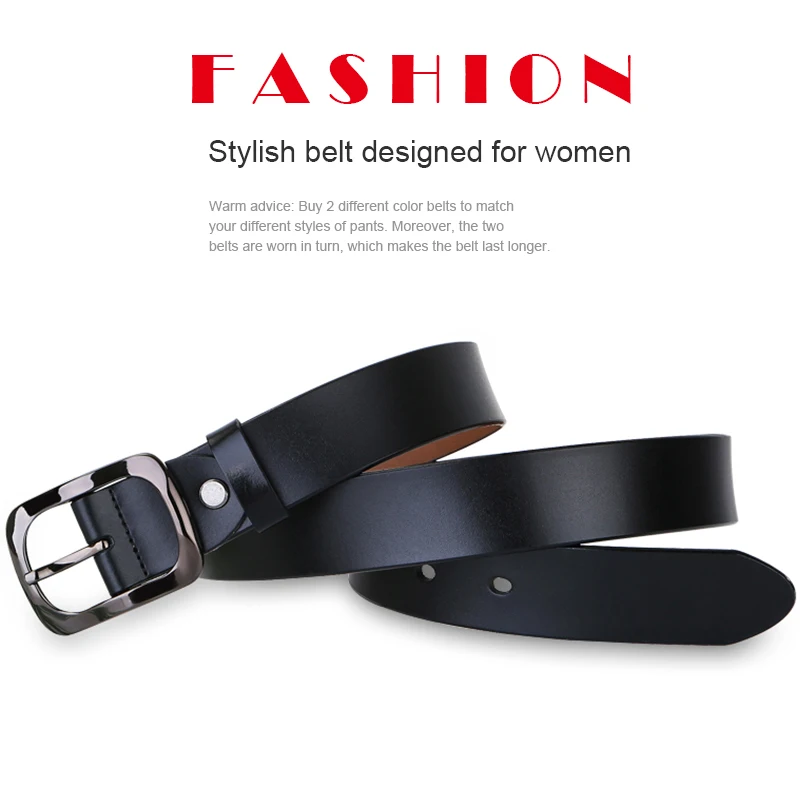 Fashion Natural Leather Womens Belt High Quality
